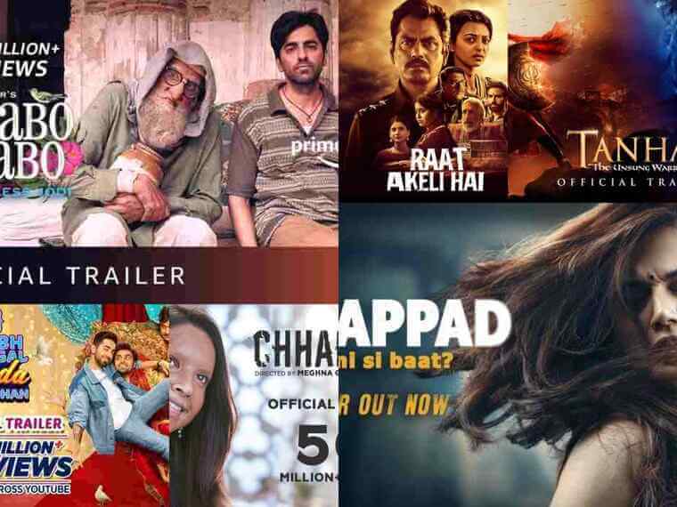 Best Bollywood Movies of 2020